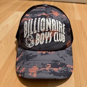 Billionaire Boys Club Grey Camo Trucker Hat
